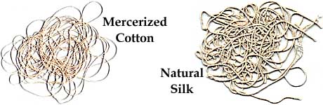 Mercerized cotton